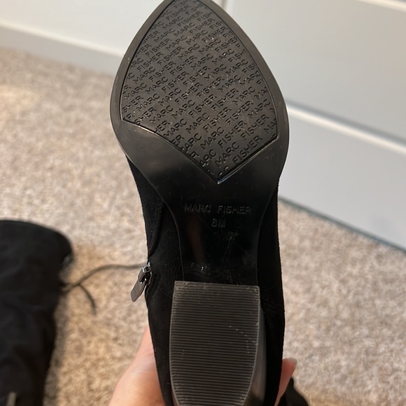 Marc Fisher over the knee black boots - Picture 3 of 3